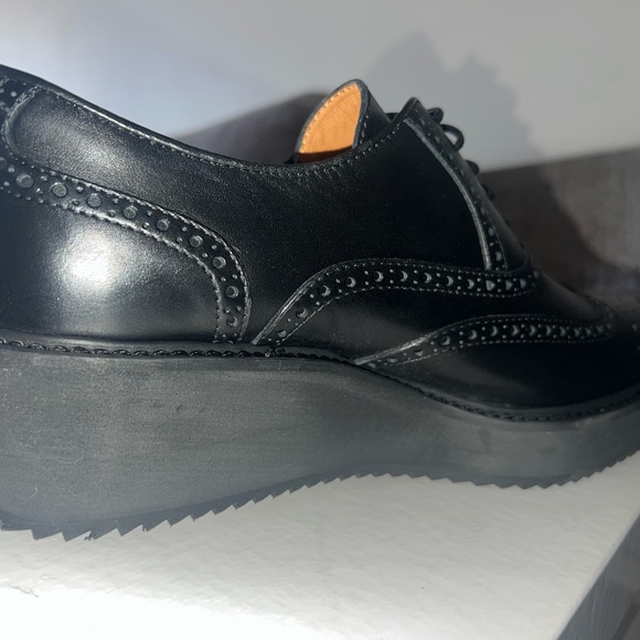 Genuine black leather shoes - Picture 3 of 5